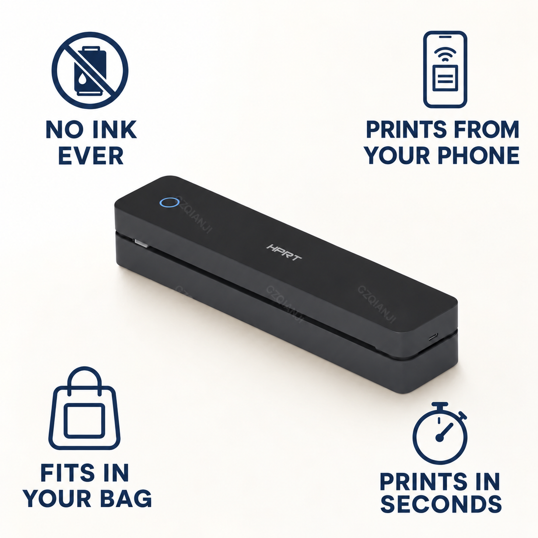 Inkless Portable Printer